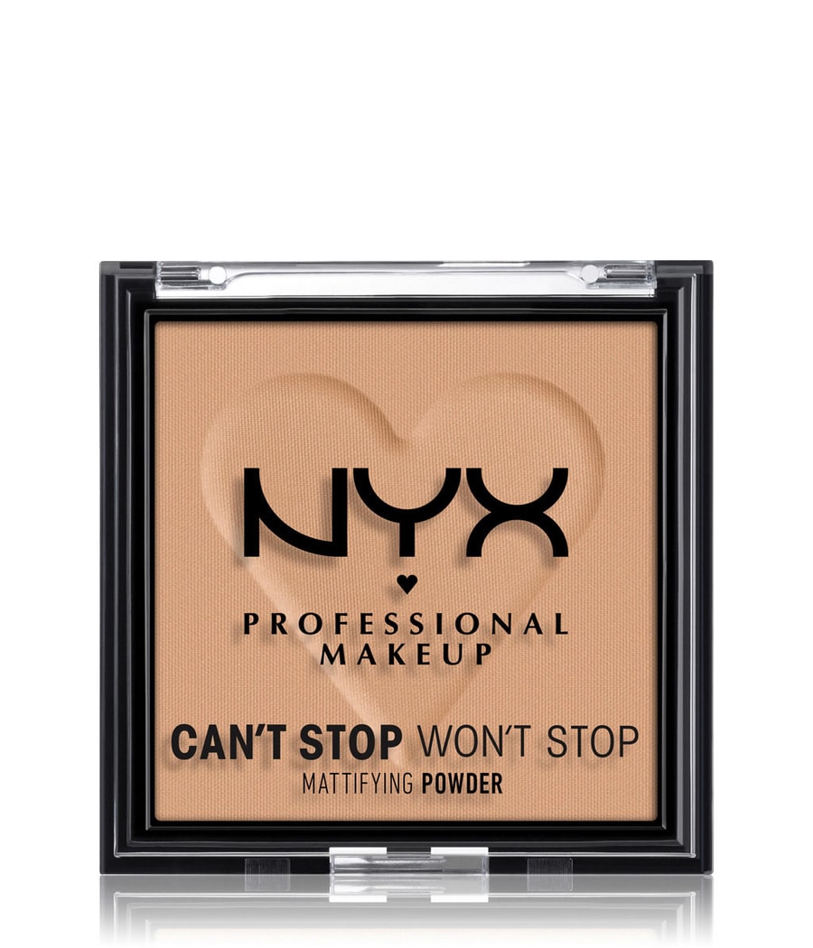 Компактная пудра NYX Professional Makeup Can’t Stop Won’t Stop Mattifying Powder, Nr. 06 - Tan, 6g
Компактная пудра NYX Professional Makeup Can’t Stop Won’t Stop Mattifying Powder, Nr. 06 - Tan, 6g