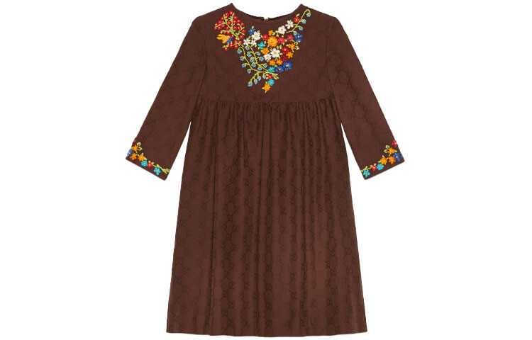 Платье детское Gucci, коричневый
Платье детское Gucci, коричневый