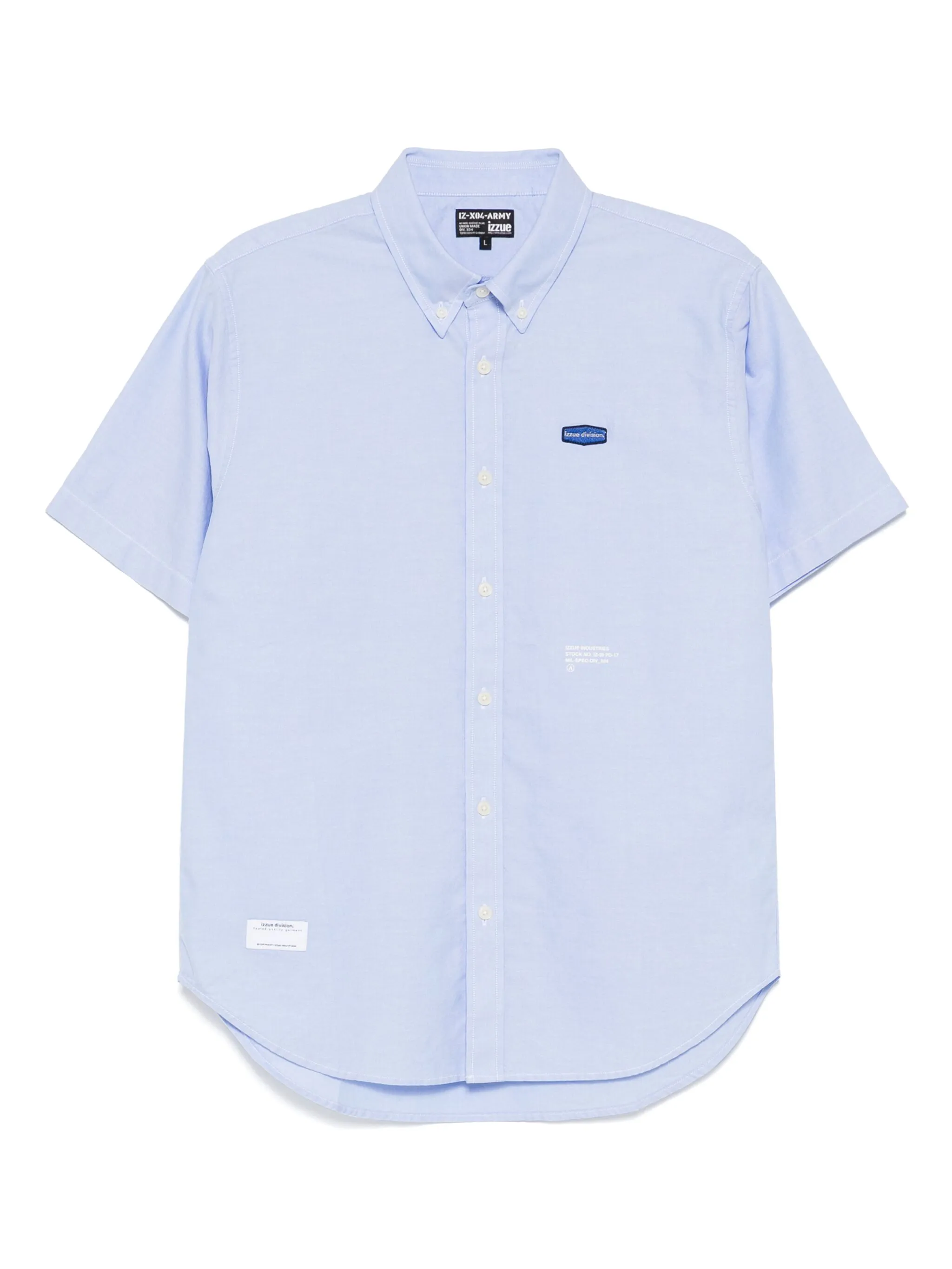 Рубашка с нашивкой-логотипом Izzue, синий
Рубашка с нашивкой-логотипом Izzue, синий