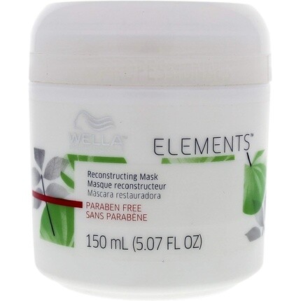 Реконструирующая маска Wella Elements, 5,07 унций.
Реконструирующая маска Wella Elements, 5,07 унций.