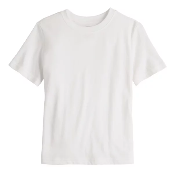 Мальчиковая футболка с коротким рукавом Essential Texture, 4-12 лет Jumping Beans, белый
Мальчиковая футболка с коротким рукавом Essential Texture, 4-12 лет Jumping Beans, белый