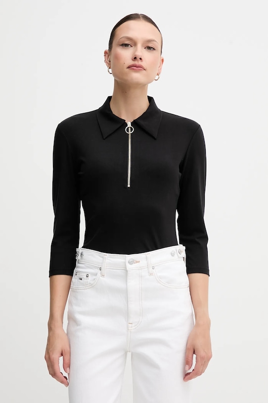 Блузка Sisley, черный 
Блузка Sisley, черный