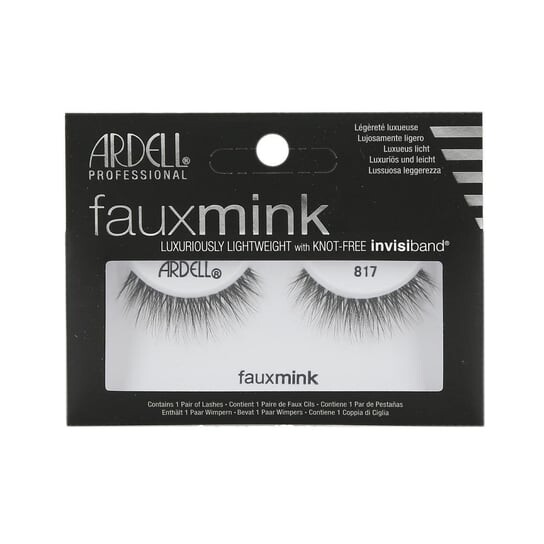Искусственная норка, накладные ресницы на полоске 817, 1 пара Ardell
Искусственная норка, накладные ресницы на полоске 817, 1 пара Ardell