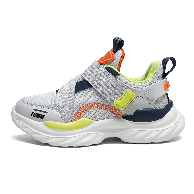 Нескользящие, легкие, амортизирующие, низкие детские кроссовки для повседневной носки FCMM, серый/оранжевый
Нескользящие, легкие, амортизирующие, низкие детские кроссовки для повседневной носки FCMM, серый/оранжевый