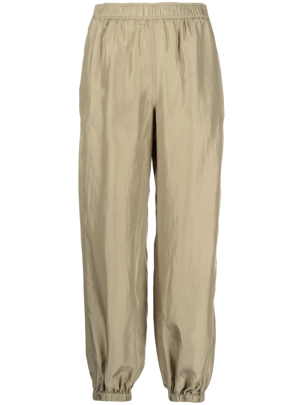 Укороченные брюки с эластичным поясом Semicouture, зеленый
Укороченные брюки с эластичным поясом Semicouture, зеленый