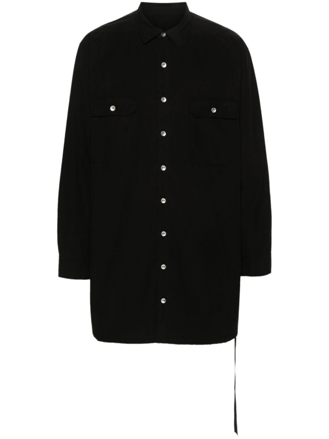 Rick Owens DRKSHDW рубашка с длинными рукавами, черный 
Rick Owens DRKSHDW рубашка с длинными рукавами, черный