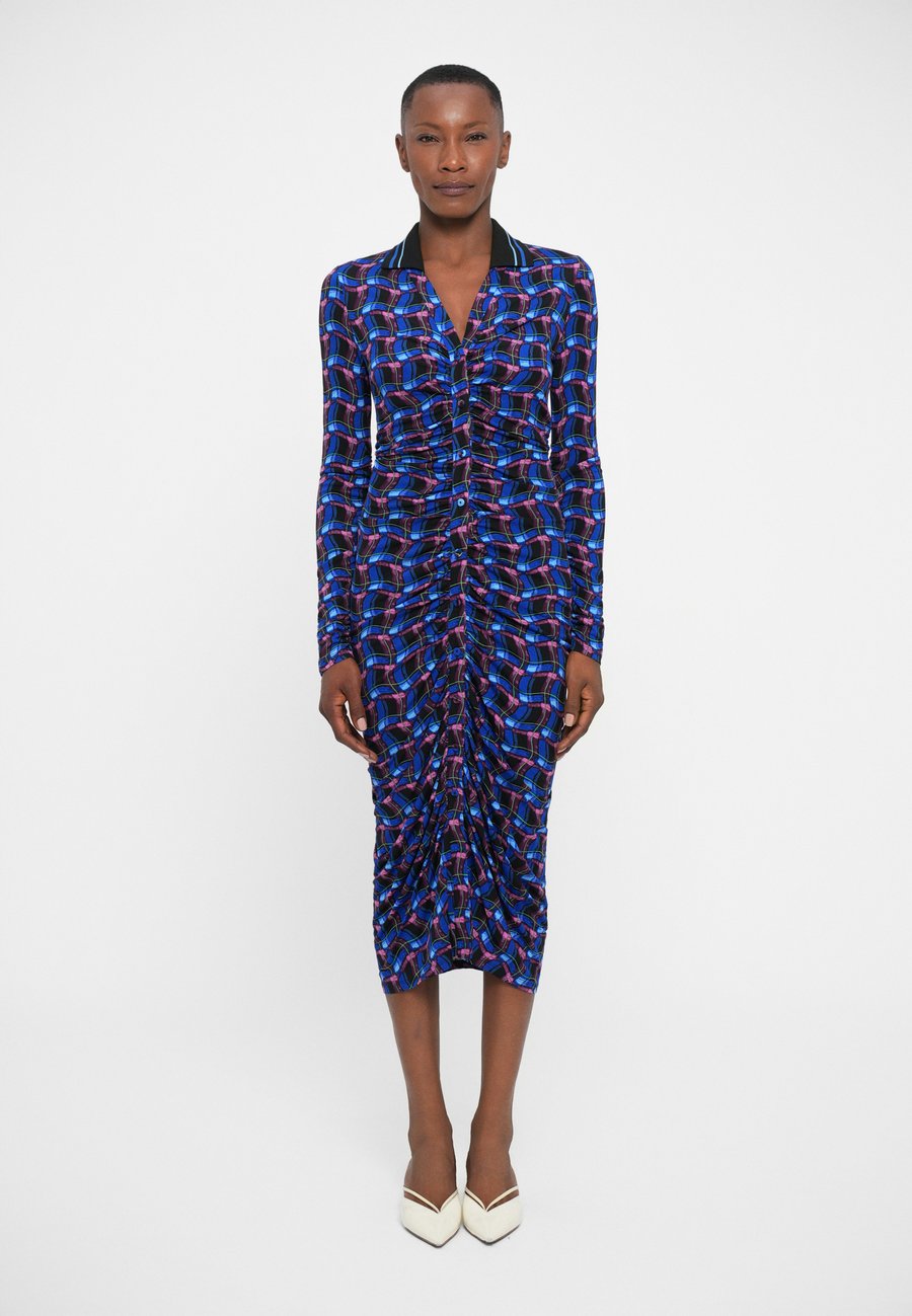Платье Diane von Furstenberg SHESKA DRESS, Blue/Blue
Платье Diane von Furstenberg SHESKA DRESS, Blue/Blue