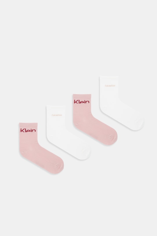 4 пары носков Calvin Klein Jeans, розовый
4 пары носков Calvin Klein Jeans, розовый