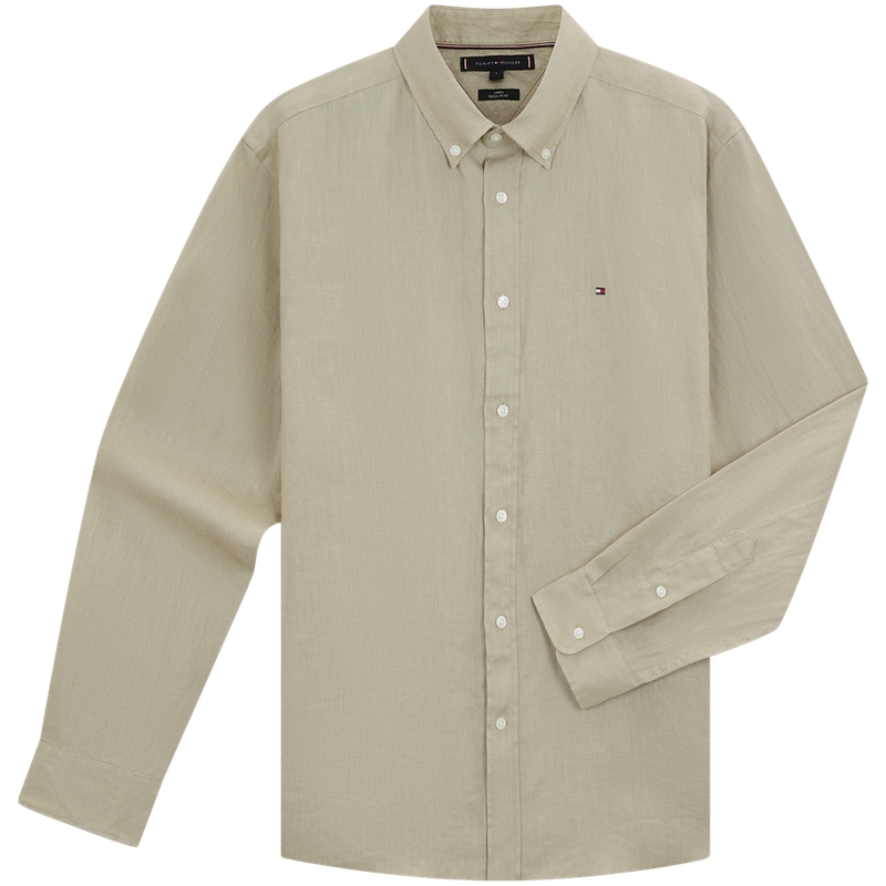 Льняная рубашка Tommy Hilfiger, светлый хаки
Льняная рубашка Tommy Hilfiger, светлый хаки
