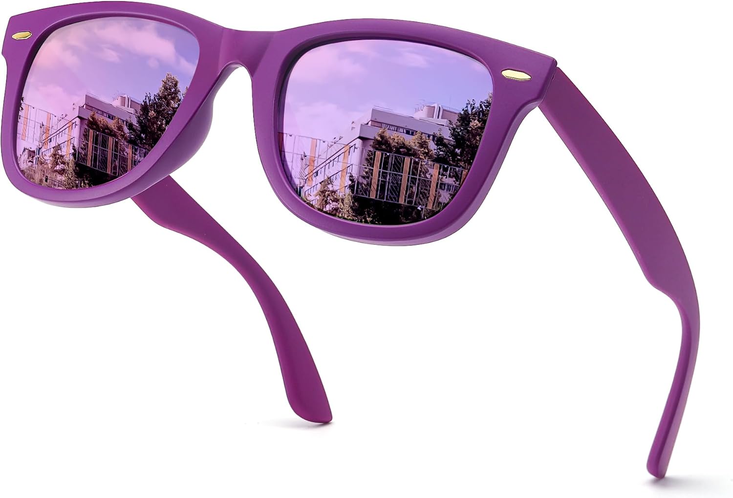 Поляризованные зеркальные солнцезащитные очки SIPHEW для женщин и мужчин, квадратной формы, с защитой от УФ-излучения, женские солнцезащитные очки для пляжа/спорта/фестивалей/вечеринок, A04-purple Mirror Lens
Поляризованные зеркальные солнцезащитные очки SIPHEW для женщин и мужчин, квадратной формы, с защитой от УФ-излучения, женские солнцезащитные очки для пляжа/спорта/фестивалей/вечеринок, A04-purple Mirror Lens