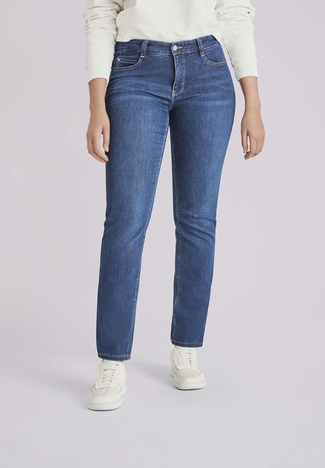 Джинсы Мечта, приталенный крой, контрастная строчка, женские MAC, синий
Джинсы Мечта, приталенный крой, контрастная строчка, женские MAC, синий