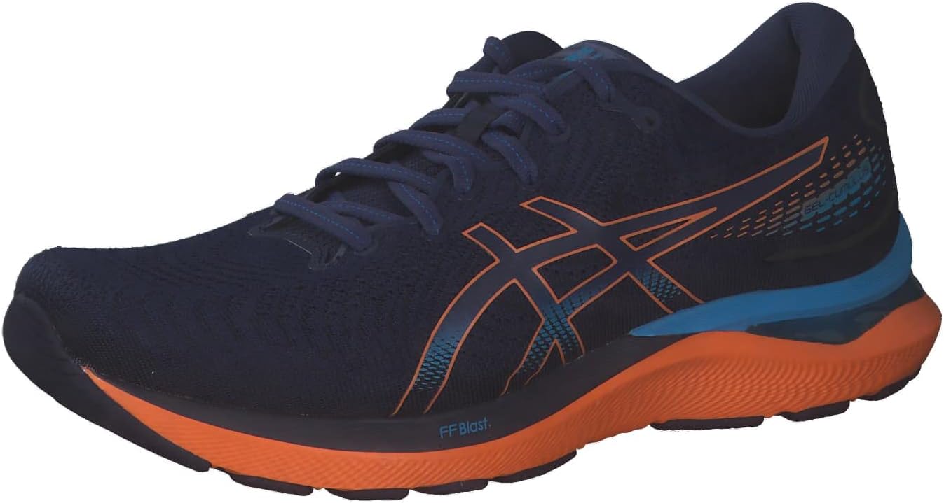Мужские кроссовки для бега ASICS Gel-Cumulus 24, синий/оранжевый
Мужские кроссовки для бега ASICS Gel-Cumulus 24, синий/оранжевый