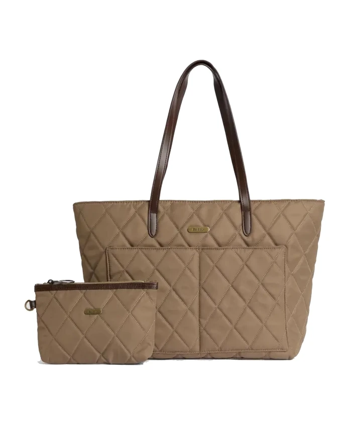 Мягкая элегантная сумка на молнии Barbour, бежевый
Мягкая элегантная сумка на молнии Barbour, бежевый