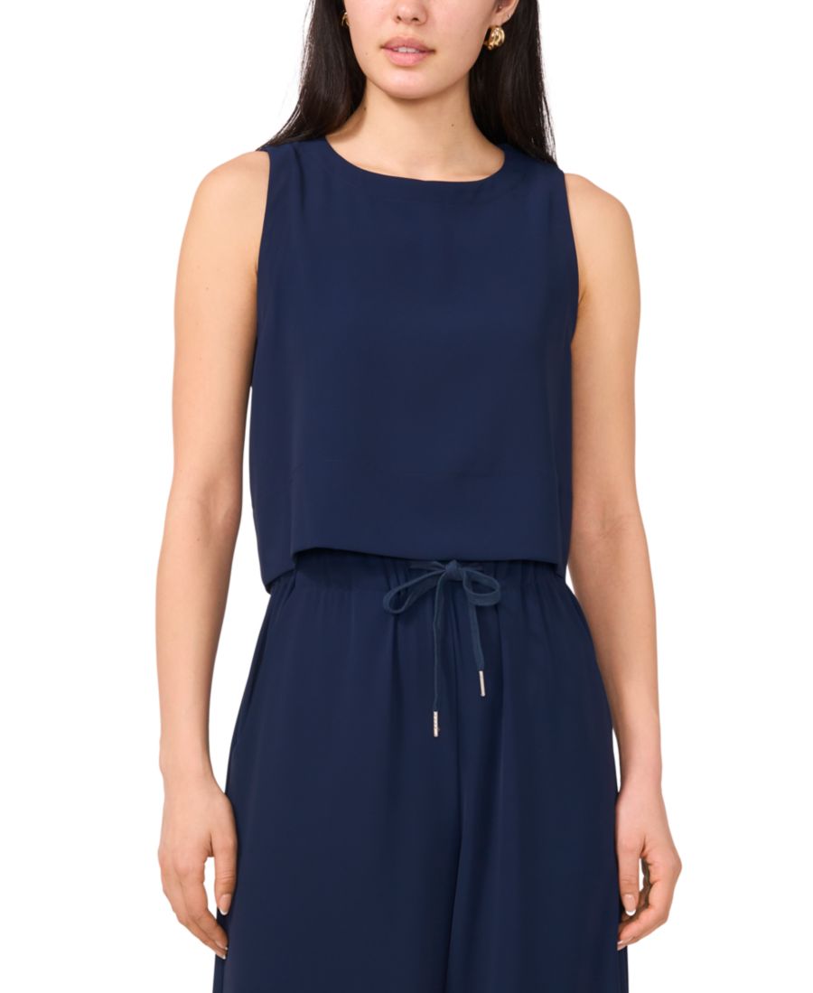 Женская майка без рукавов с вырезом-капелькой на спине и круглым вырезом 1STATE, Classic Navy
Женская майка без рукавов с вырезом-капелькой на спине и круглым вырезом 1STATE, Classic Navy