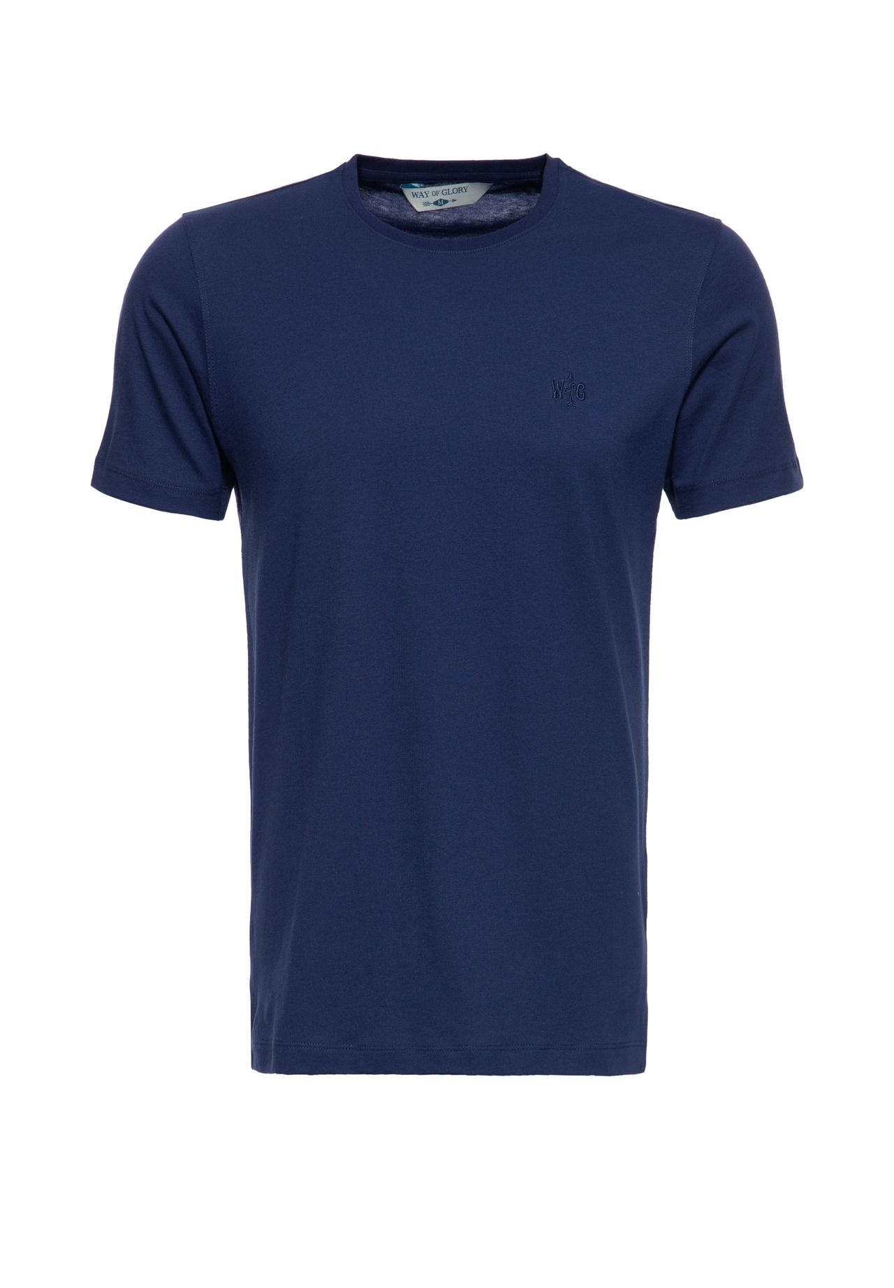 Футболка с классическим круглым вырезом WAY OF GLORY, темно-синий
Футболка с классическим круглым вырезом WAY OF GLORY, темно-синий