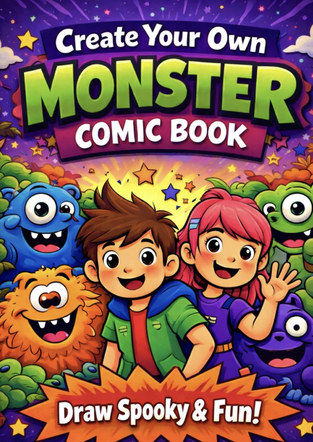 Create Your Own Monster Comic Book: 80+ Blank Comic Pages - Draw Funny and Spooky Monster Comics (German Edition) (Independently published)
Create Your Own Monster Comic Book: 80+ Blank Comic Pages - Draw Funny and Spooky Monster Comics (German Edition) (Independently published)