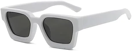 Солнцезащитные очки в стиле панк 2027 года с защитой UV400 для мужчин и женщин, винтажные солнцезащитные очки в стиле ретро для женщин MTZJH, White Black
Солнцезащитные очки в стиле панк 2027 года с защитой UV400 для мужчин и женщин, винтажные солнцезащитные очки в стиле ретро для женщин MTZJH, White Black