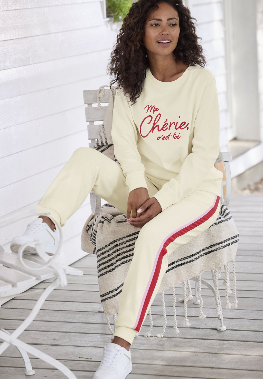 Спортивные брюки Vivance, бежевый
Спортивные брюки Vivance, бежевый