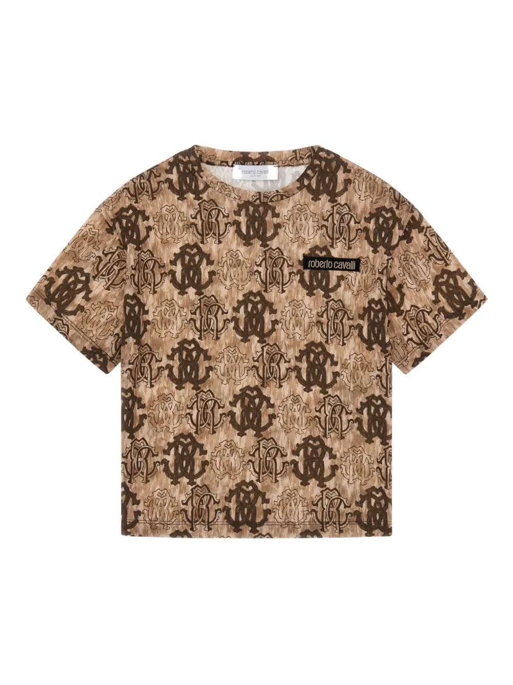 Футболка с логотипом Roberto Cavalli, коричневый
Футболка с логотипом Roberto Cavalli, коричневый