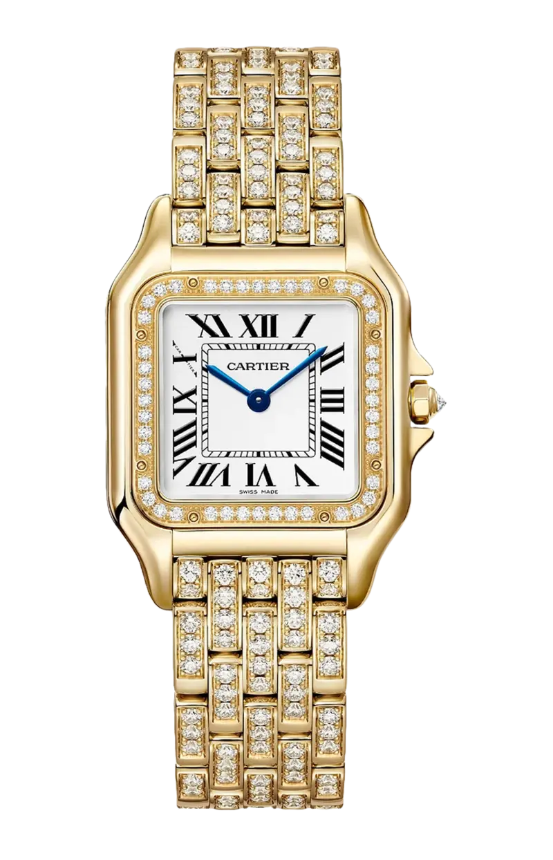 Panthère de cartier, средняя модель, желтое золото, бриллианты, кварц - wjpn0060 CARTIER
Panthère de cartier, средняя модель, желтое золото, бриллианты, кварц - wjpn0060 CARTIER
