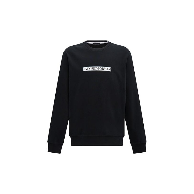 Логотип Свитшот с круглым вырезом EMPORIO ARMANI, черный
Логотип Свитшот с круглым вырезом EMPORIO ARMANI, черный