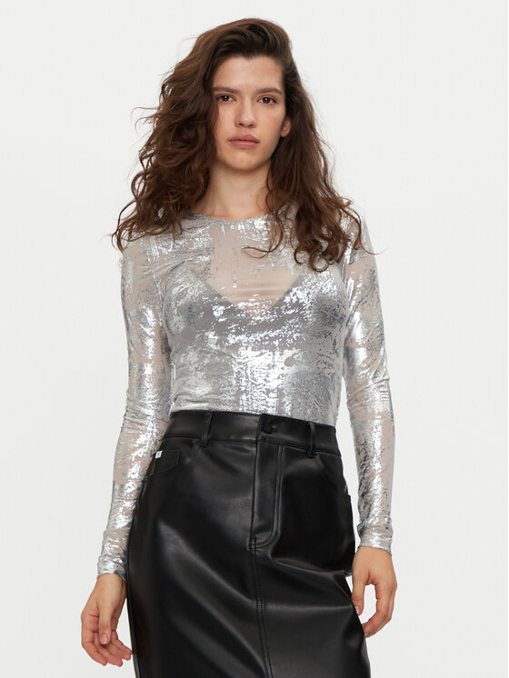 Узкая блузка Noisy May, серебряный
Узкая блузка Noisy May, серебряный