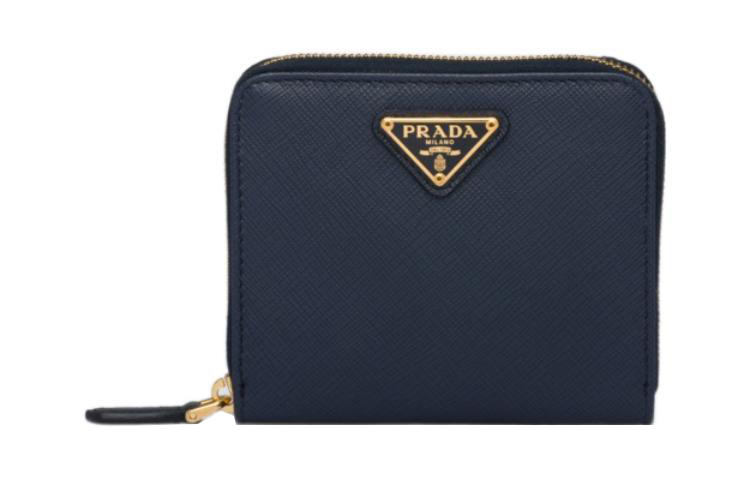 PRADA Маленький кожаный женский кошелёк морской волны
PRADA Маленький кожаный женский кошелёк морской волны