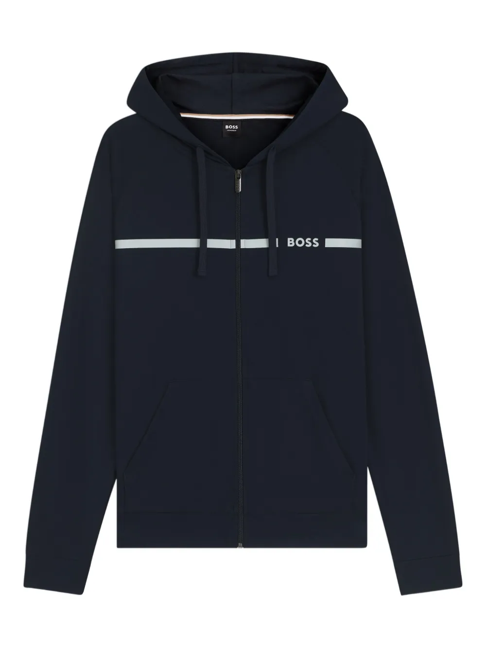 Худи на молнии с логотипом BOSS, синий
Худи на молнии с логотипом BOSS, синий