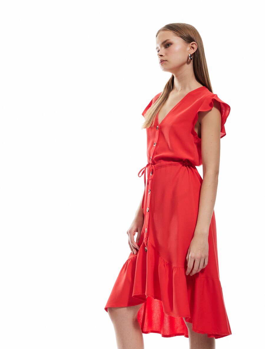 Платье-рубашка Koton, Red
Платье-рубашка Koton, Red