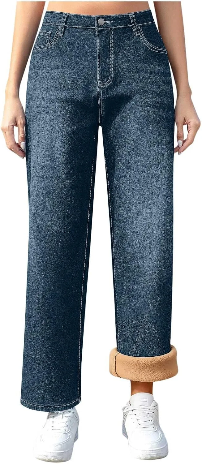 Женские джинсы с высокой талией и прямым кроем lopmou
Женские джинсы с высокой талией и прямым кроем lopmou