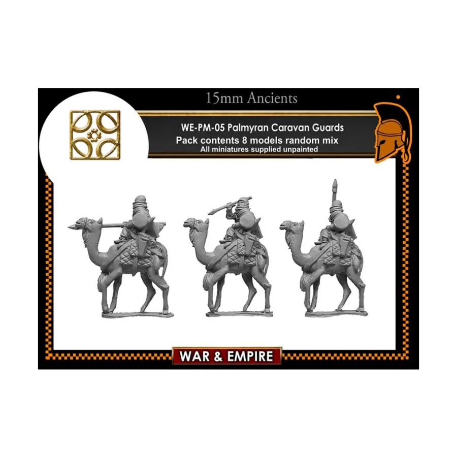 Стражи каравана с копьем, луком и щитом, War & Empire - Dark Ages Miniatures - Palmyran (15mm)
Стражи каравана с копьем, луком и щитом, War & Empire - Dark Ages Miniatures - Palmyran (15mm)