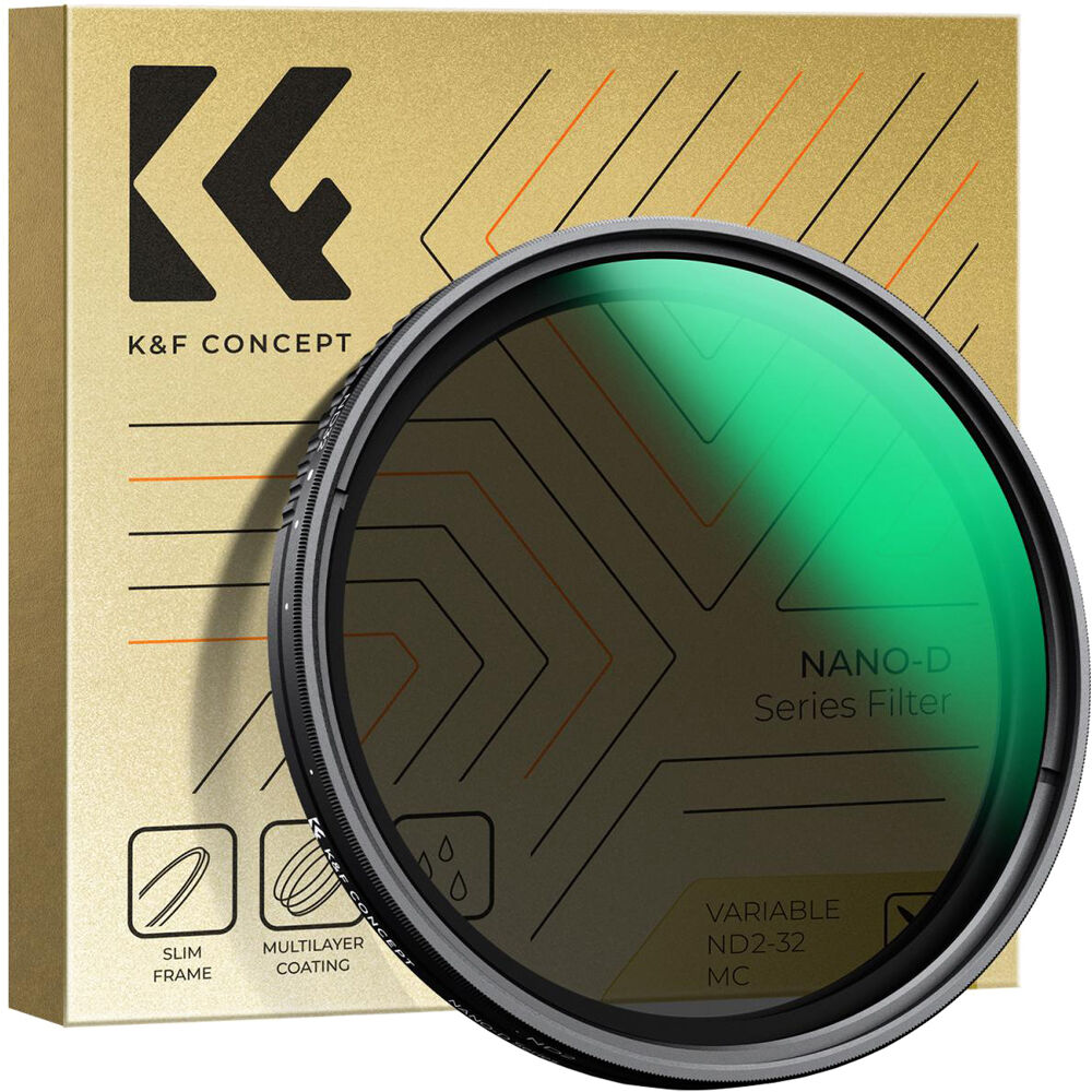 Фильтр K&F Concept Nano-D Series Variable ND Filter KF01.2417
Фильтр K&F Concept Nano-D Series Variable ND Filter KF01.2417