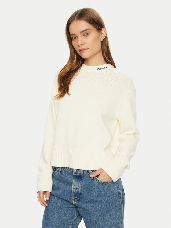 Свитер обычного кроя Logo Embro J20J225073 Calvin Klein Jeans, экрю
Свитер обычного кроя Logo Embro J20J225073 Calvin Klein Jeans, экрю