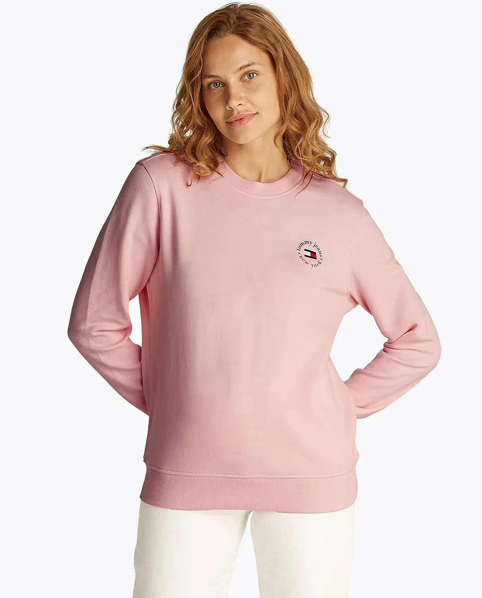 Женская толстовка с круглым вырезом и классическим кроем Tommy Jeans, цвет Rosa claro
Женская толстовка с круглым вырезом и классическим кроем Tommy Jeans, цвет Rosa claro