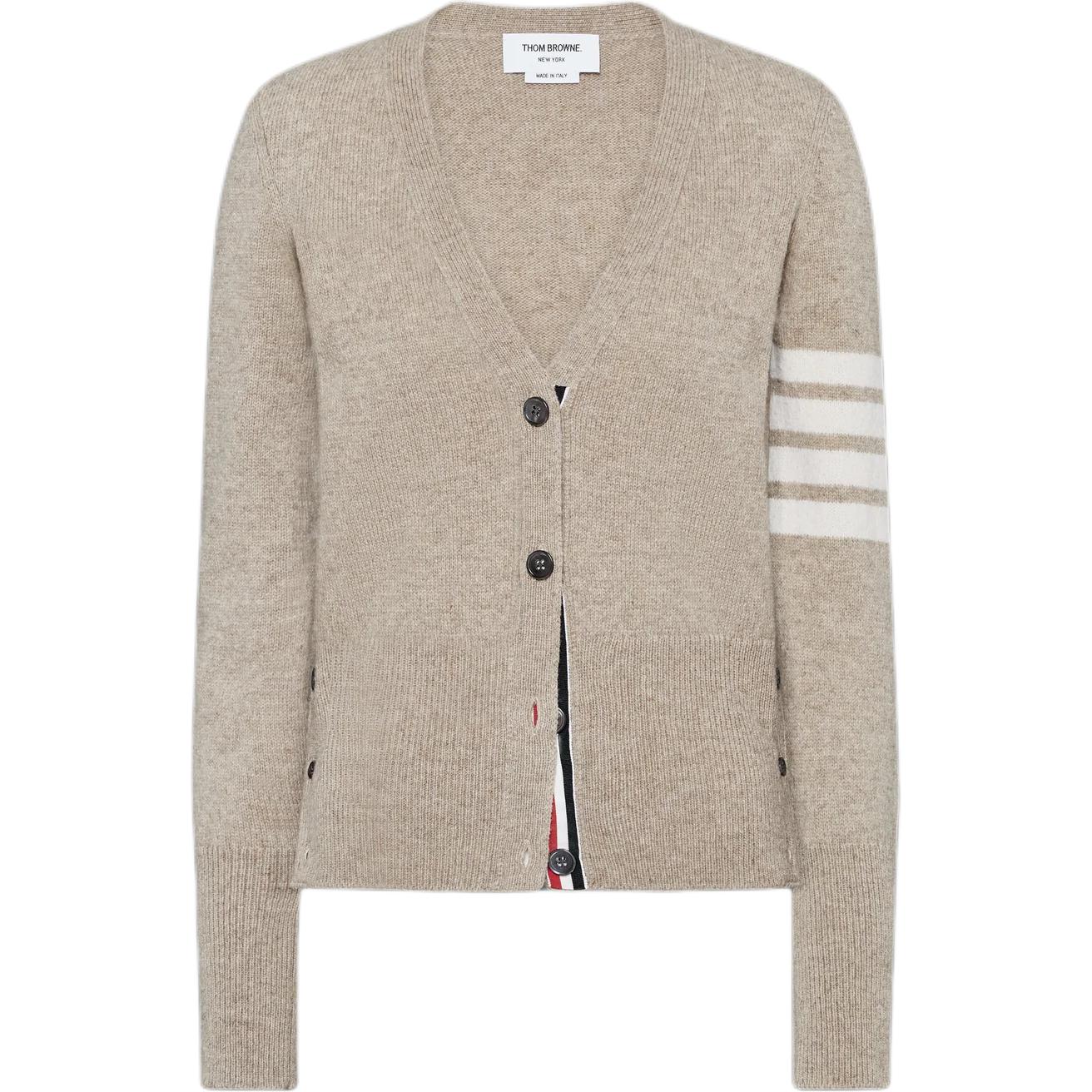 Кардиган Shetland-wool 4-Bar jersey-stitch THOM BROWNE, коричневый
Кардиган Shetland-wool 4-Bar jersey-stitch THOM BROWNE, коричневый