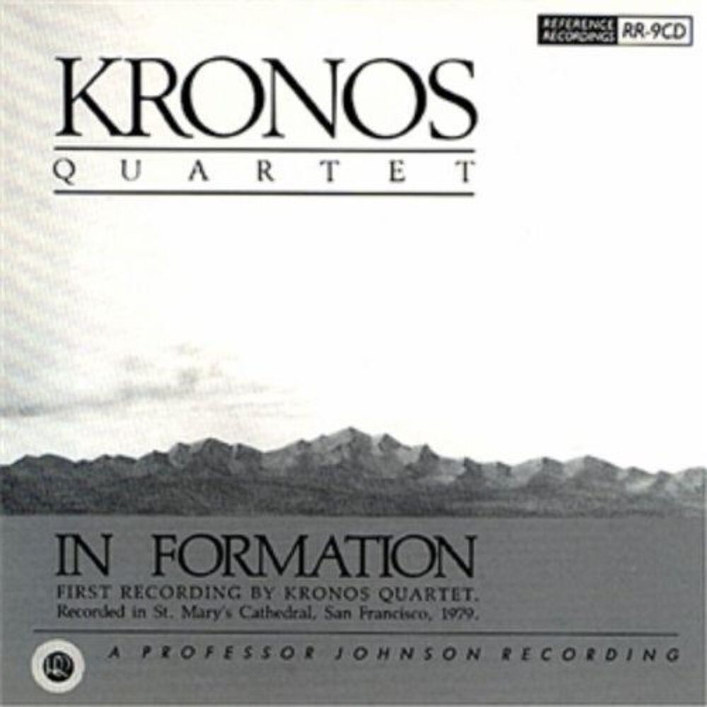 Диск CD In Formation: The First Recordings - Kronos Quartet
Диск CD In Formation: The First Recordings - Kronos Quartet