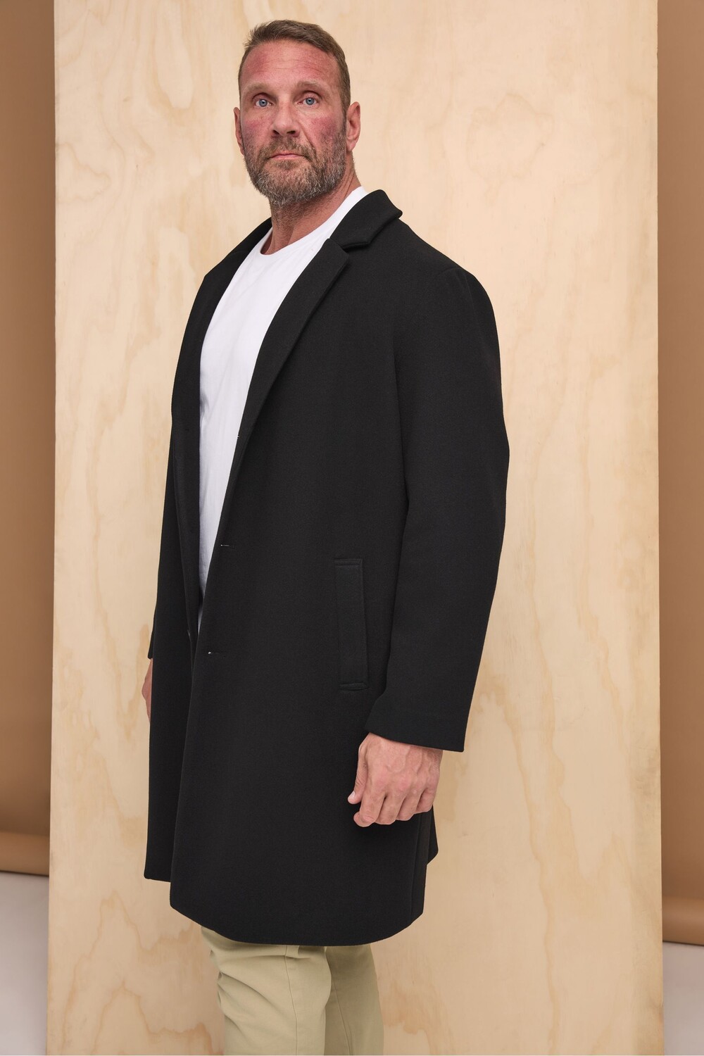 Роскошное пальто Badrhino Big & Tall, черный
Роскошное пальто Badrhino Big & Tall, черный