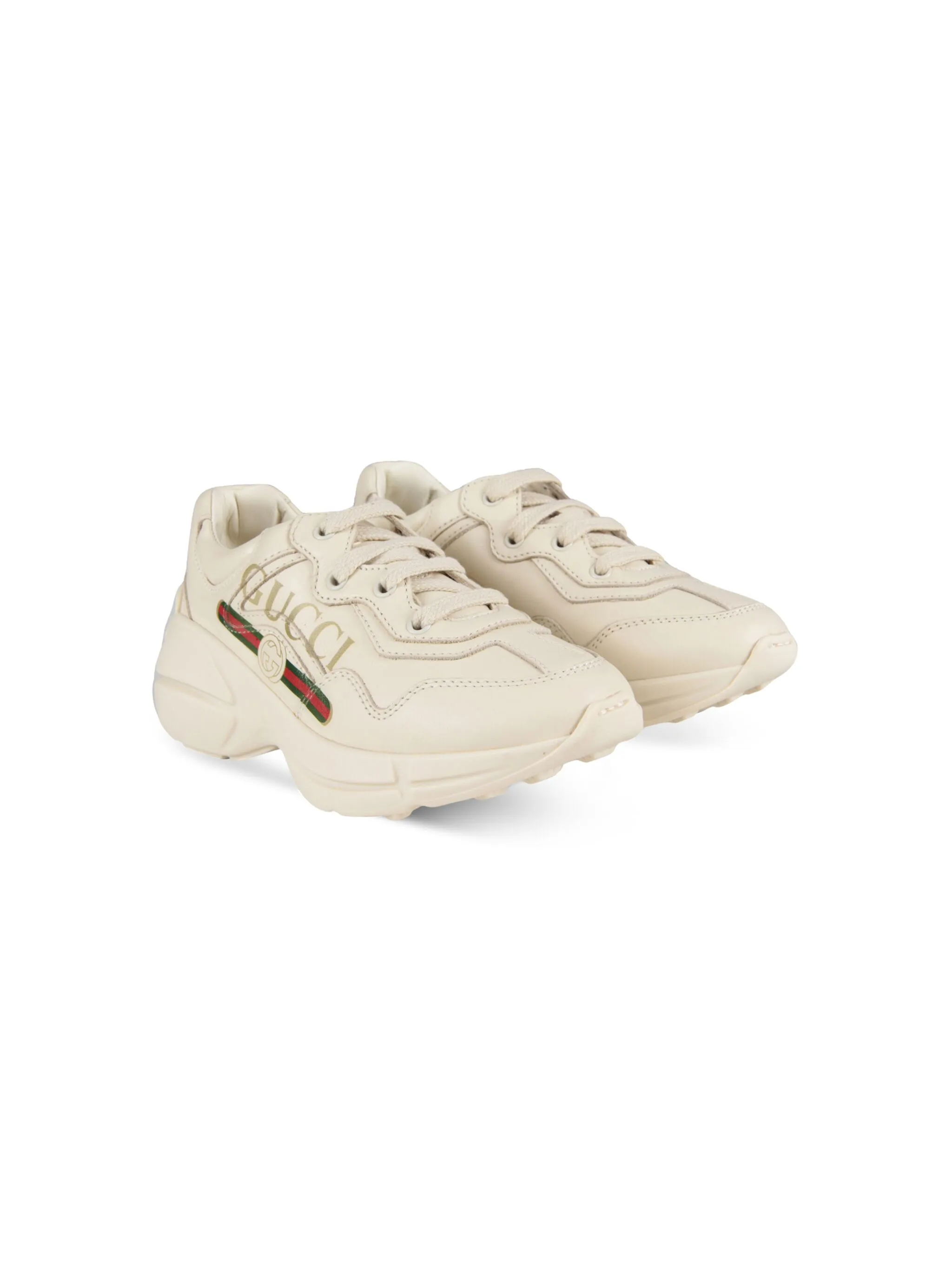 Кроссовки Rhyton с логотипом Gucci Kids, нейтральный
Кроссовки Rhyton с логотипом Gucci Kids, нейтральный