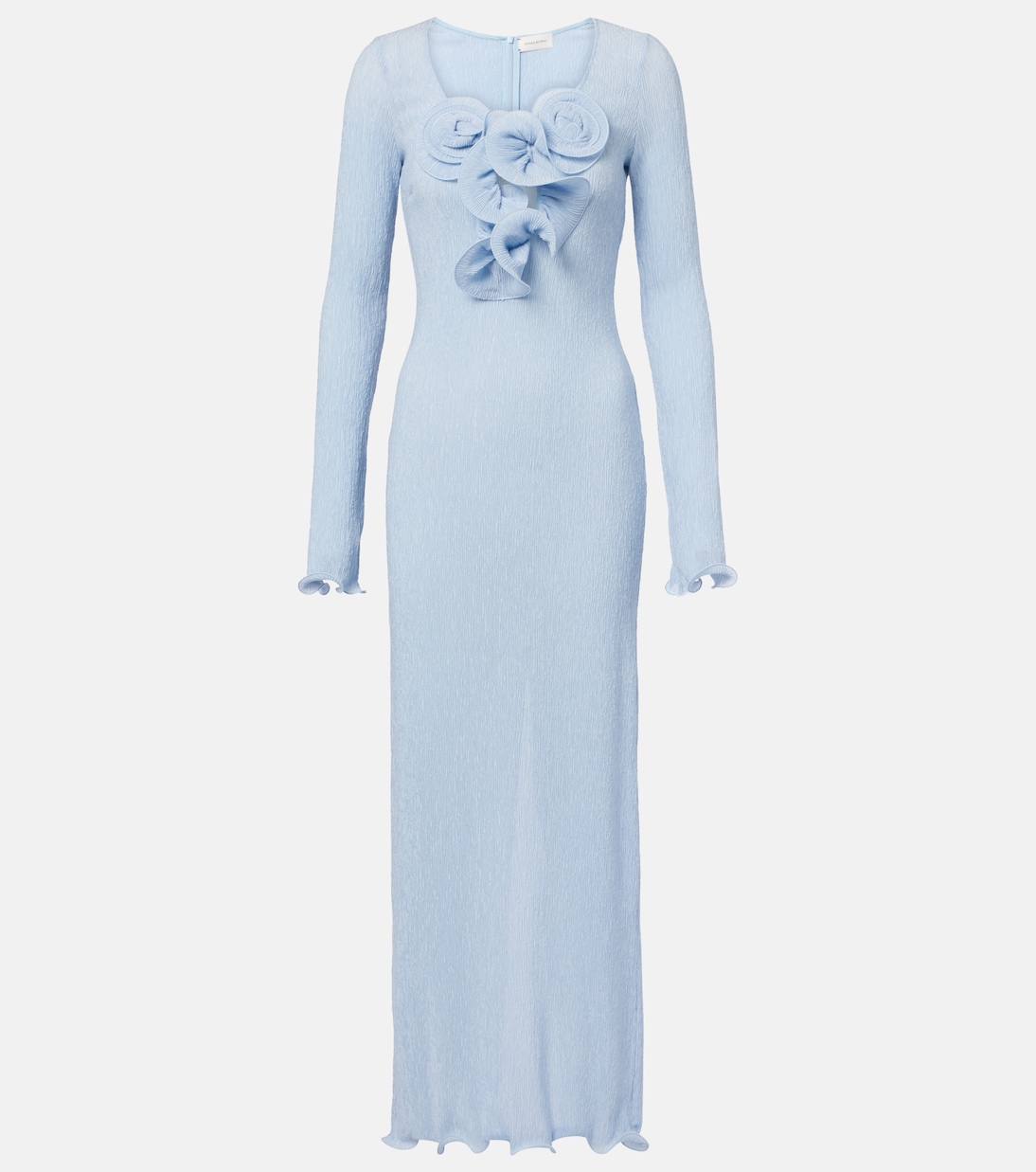 Платье макси с цветочной аппликацией Magda Butrym, синий
Платье макси с цветочной аппликацией Magda Butrym, синий