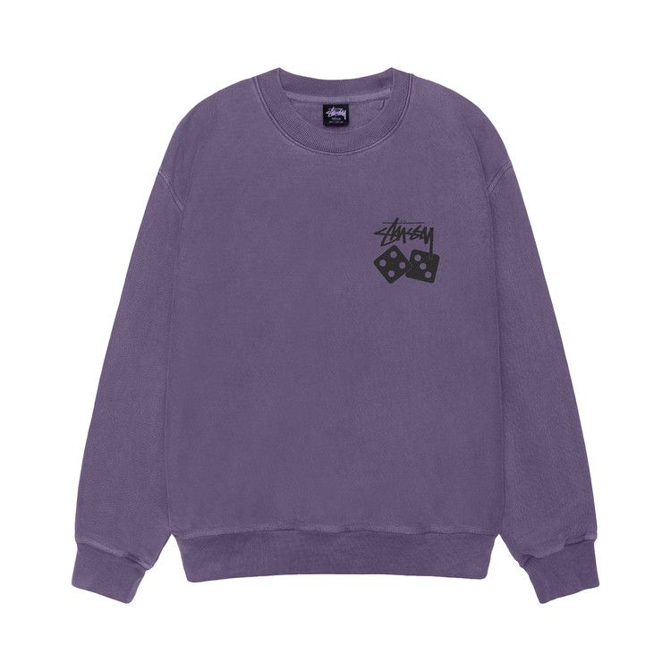 Свитер Stussy Dice Crew Pigment Dyed, Grape
Свитер Stussy Dice Crew Pigment Dyed, Grape