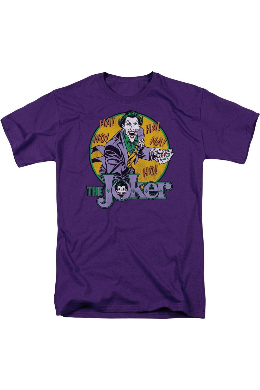 Футболка с коротким рукавом для взрослых DC Comics The Joker Gildan, фиолетовый
Футболка с коротким рукавом для взрослых DC Comics The Joker Gildan, фиолетовый