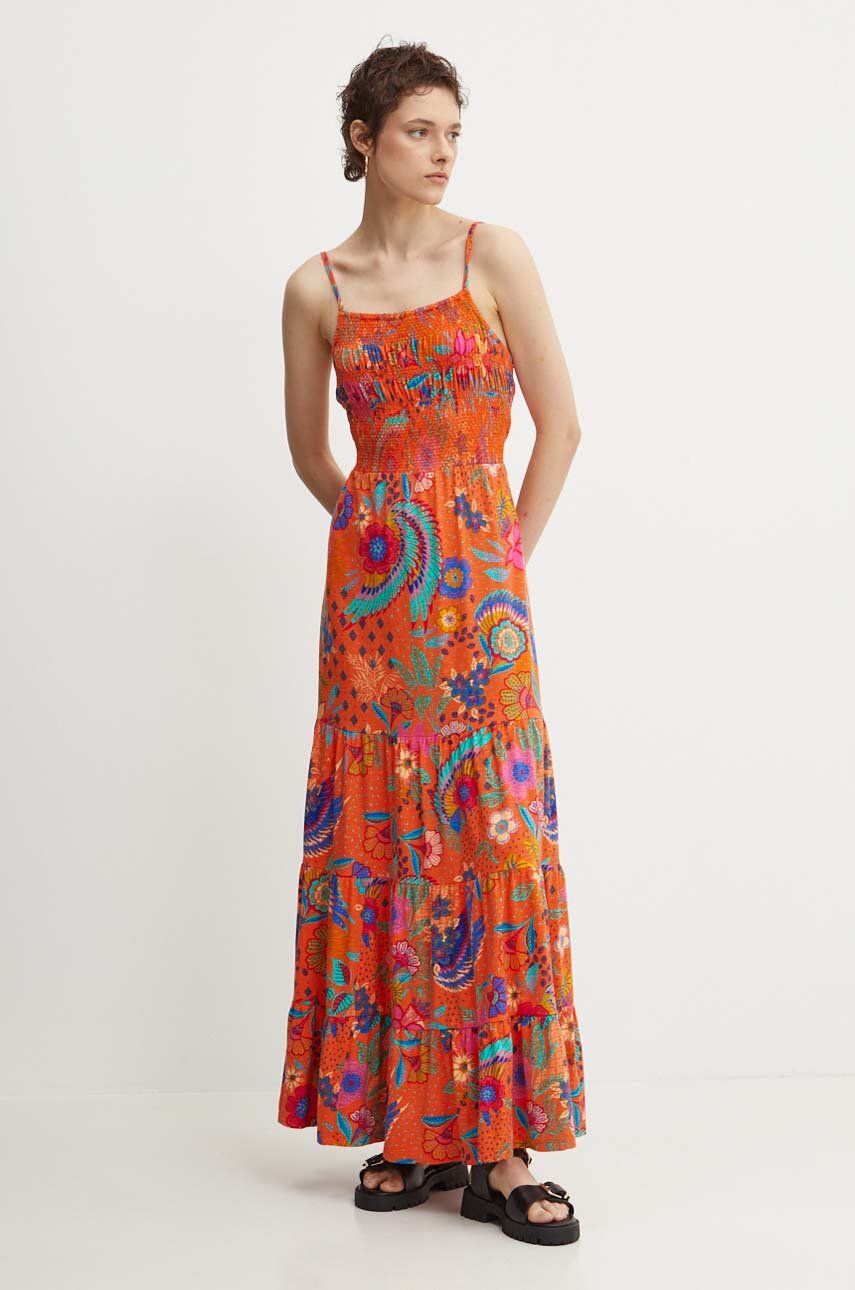 Хлопковое платье Superdry, оранжевый
Хлопковое платье Superdry, оранжевый