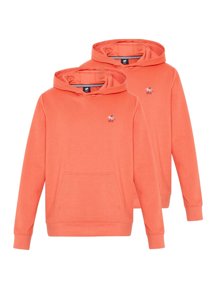 Базовая толстовка с капюшоном оранжевого цвета Polo Sylt
Базовая толстовка с капюшоном оранжевого цвета Polo Sylt