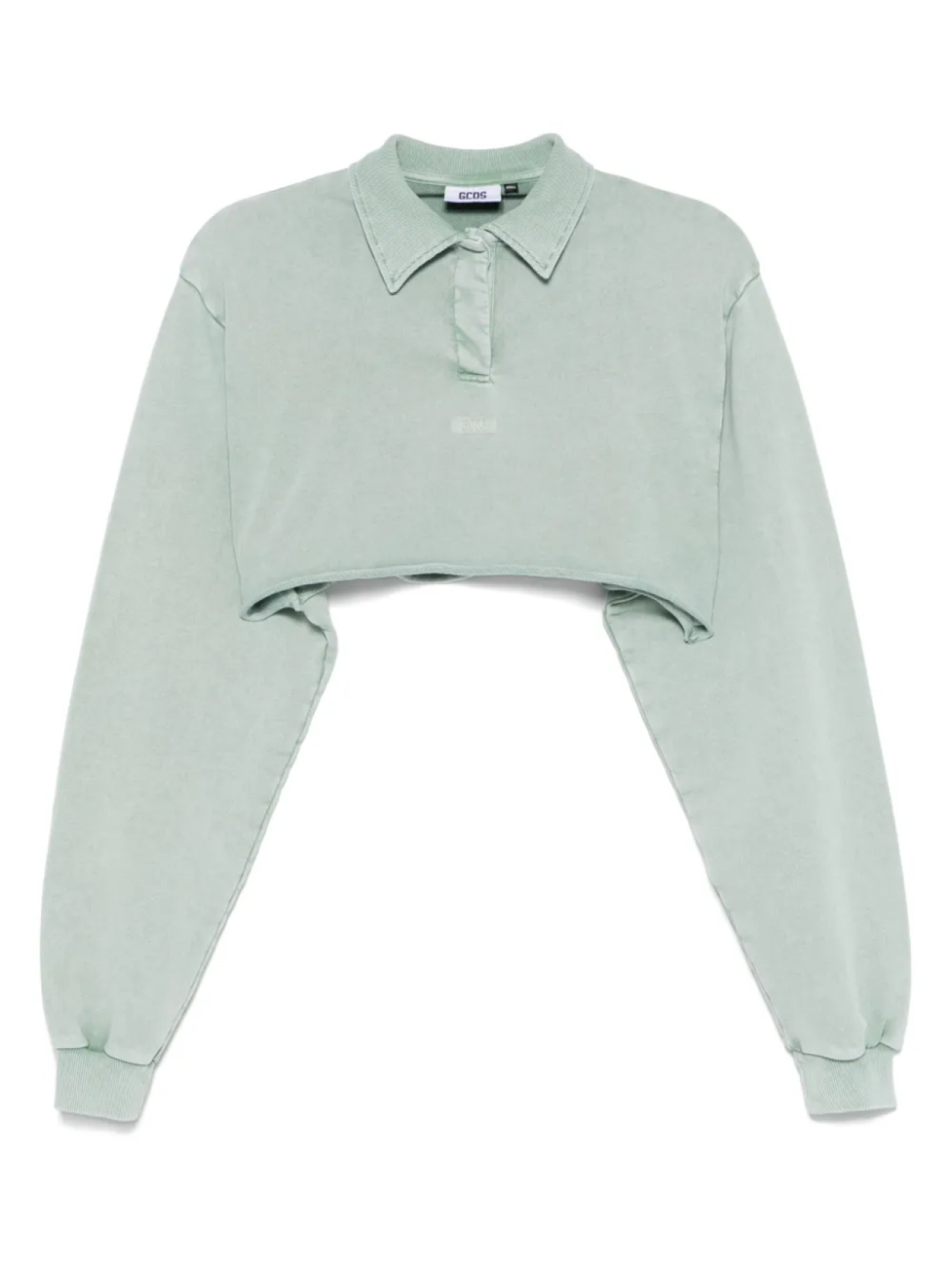 GCDS укороченная рубашка поло, зеленый
GCDS укороченная рубашка поло, зеленый