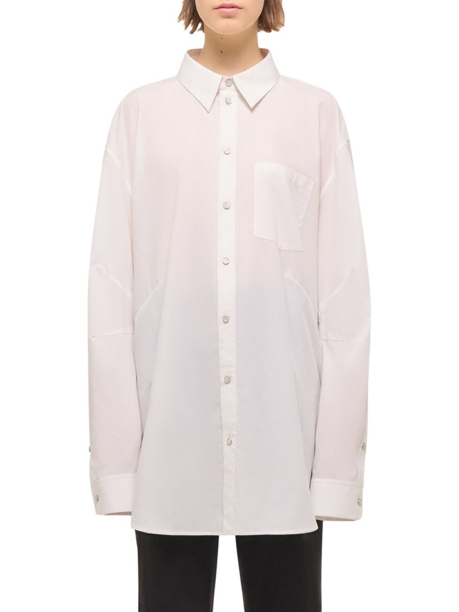 Рубашка Apex Oversize Helmut Lang, белый
Рубашка Apex Oversize Helmut Lang, белый