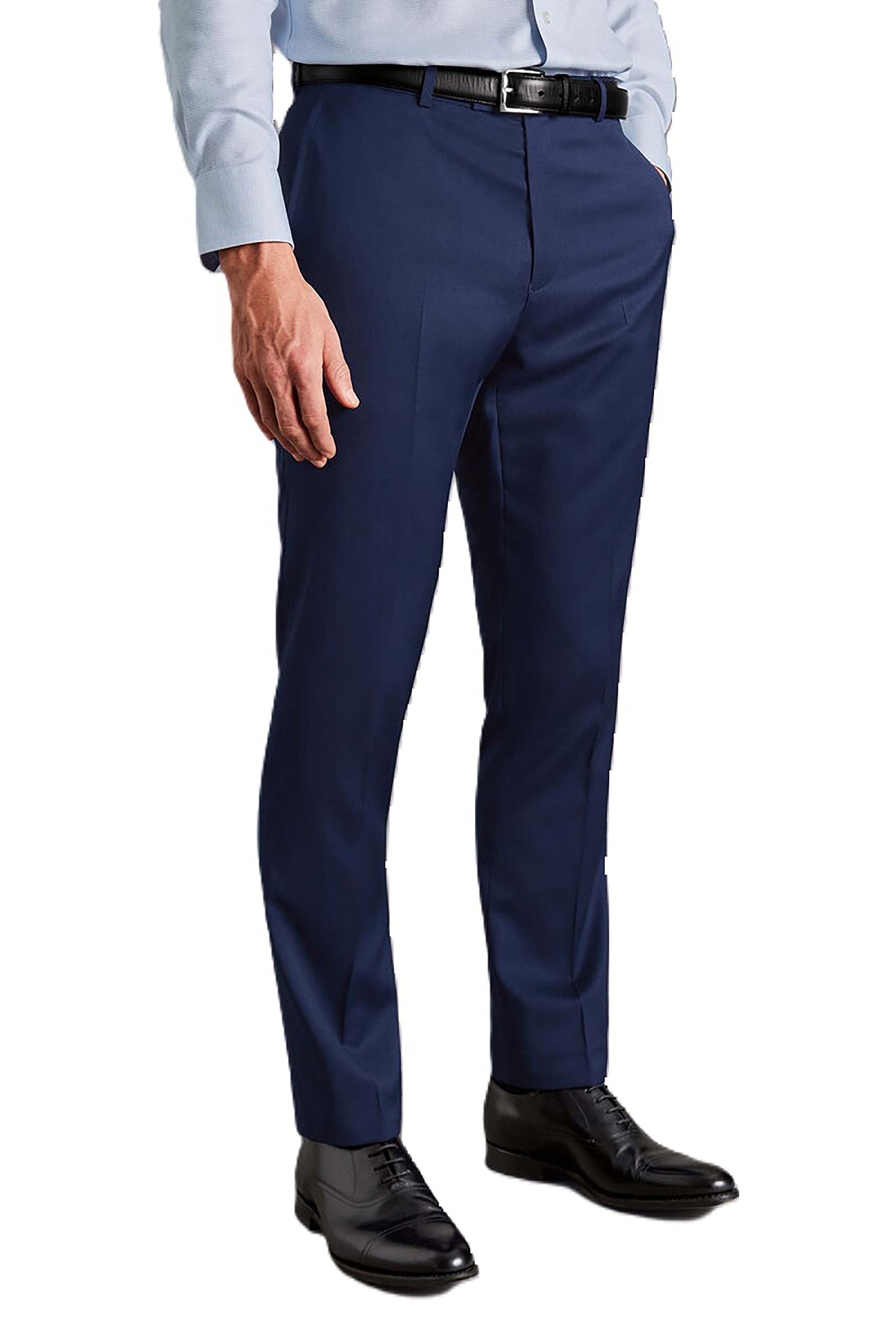 Charles Tyrwhitt Мужские облегающие брюки из натурального эластичного твила, синий
Charles Tyrwhitt Мужские облегающие брюки из натурального эластичного твила, синий