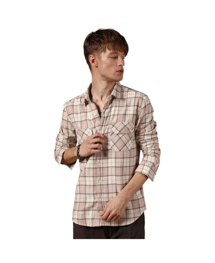 Мужская рубашка в клетку буффало Campus Sutra, Pink
Мужская рубашка в клетку буффало Campus Sutra, Pink