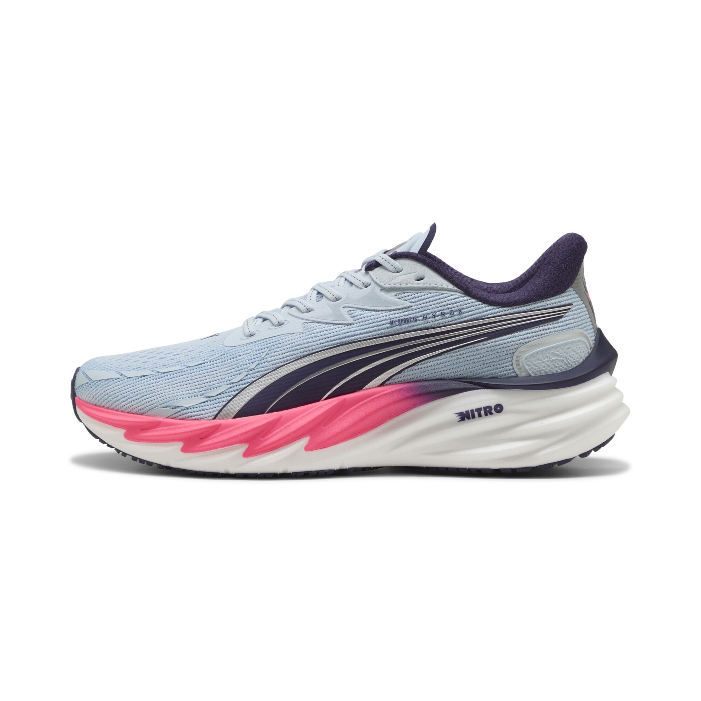 Кроссовки для бега 'Puma x Hyrox Velocity Nitro 4' в цвете Navy, Dusty Blue
Кроссовки для бега 'Puma x Hyrox Velocity Nitro 4' в цвете Navy, Dusty Blue