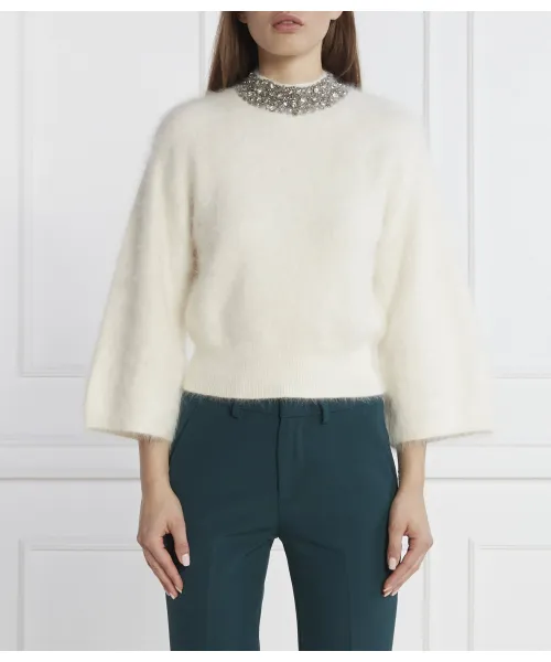 Шерстяной свитер Regular fit Liu Jo, белый
Шерстяной свитер Regular fit Liu Jo, белый