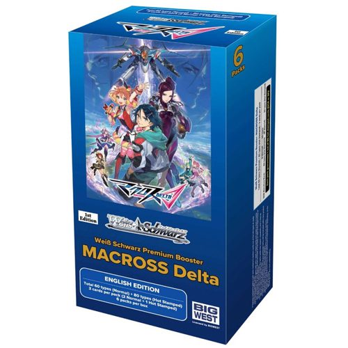 Карточная игра Weiss Schwarz Premium Booster Box: Macross Delta (6 Packs) Bushiroad
Карточная игра Weiss Schwarz Premium Booster Box: Macross Delta (6 Packs) Bushiroad